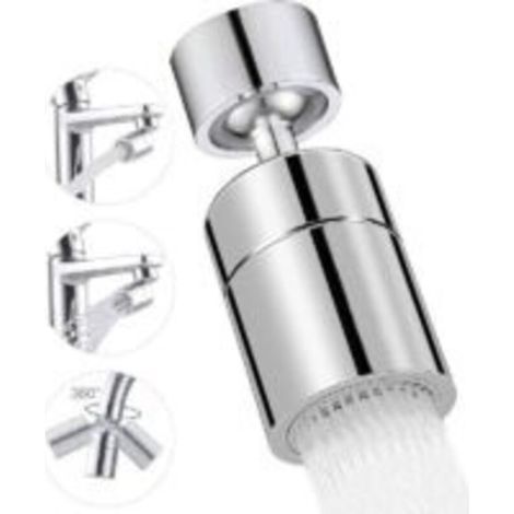 Aérateur de Robinet, 360° Pivotant Embout Robinet Cuisine, 2 Modes Mousseur Robinet Economie Eau, Pour Robinet Pour Éviers de Cuisine Salle de Bain lavabo