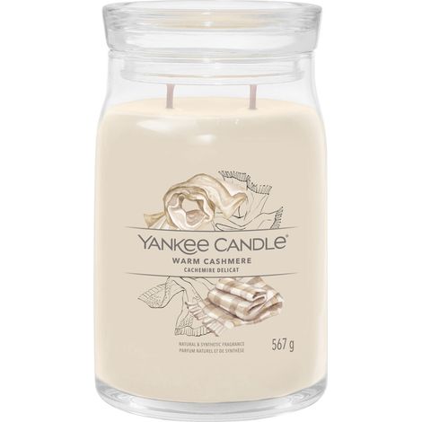 Yankee Candle Warm Cashmere Vela Beige 90-100 Horas (1/4)