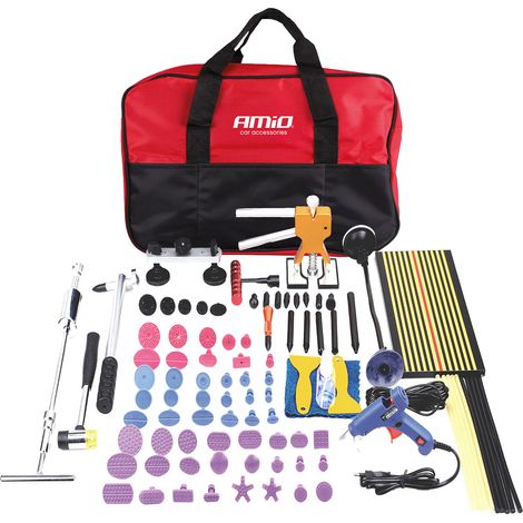Kit de réparation de bosses de grande taille avec sac PDR amio-04600 (1/5)