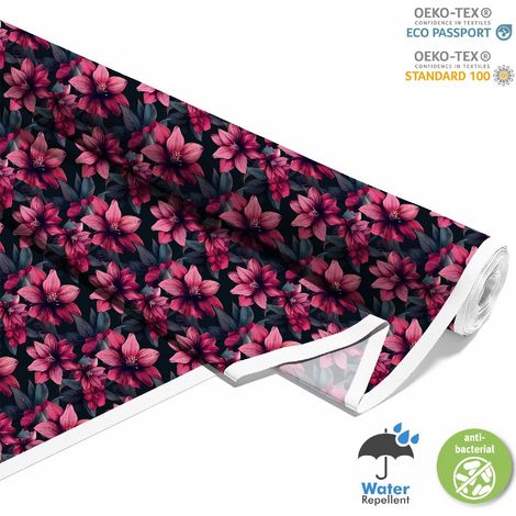 TESSUTI DECORATIVI PER ESTERNI OXFORD - Motivo Fiori I DX5277 (1/5)