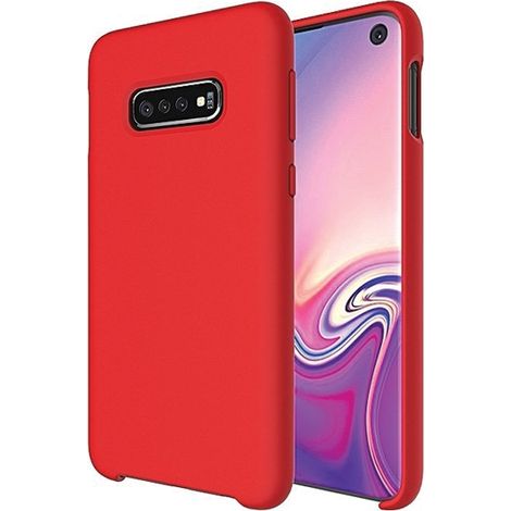 Coque en silicone rouge Beline pour Samsung Galaxy S20 Plus (1/2)