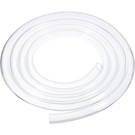 Tube en PVC 18mm ID x 23 mm OD x 2.5mm Épaisseur, Tuyau Aquarium, Tube en PVC Transparent de 300cm de Long, Tuyau D'Eau en Plastique Léger et Flexible pour L'Aquaponie (1/5)