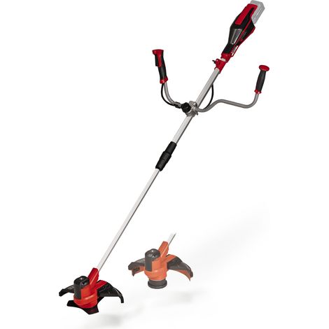 Einhell Akku-Sense AGILLO 18/200 Power X-Change (Lithium Ionen, 18V, 7.500 Umdrehungen/Min., Faden m. Tippautomatik/3-Zahn-Messer, Front-Motor, Bike-Handle, ohne Akku u. Ladegerät)