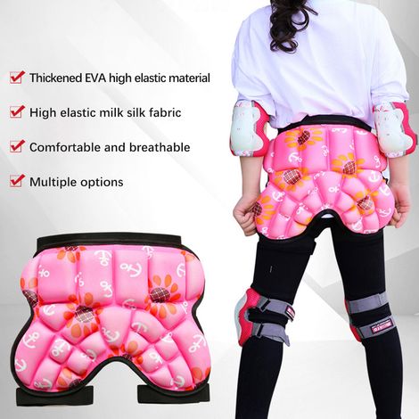 Short de protection fessier et hanches pour enfants, pantalon avec coussinet ajustable pour le ski, le patinage, le snowboard et le roller (1/5)