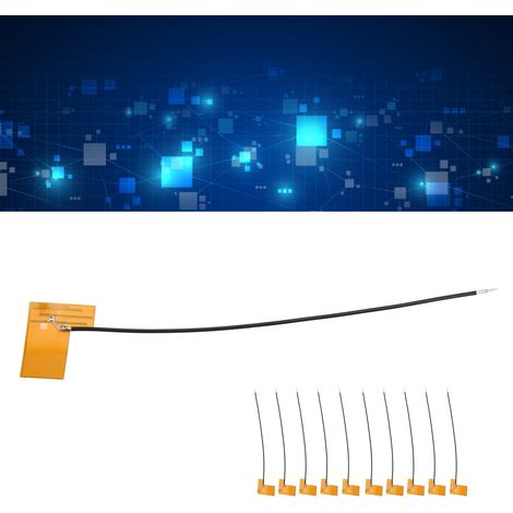 NZ-2.4G-FPC-006 Integrierte 2,4-GHz-Gelbfilmantenne, Wi-Fi/Bluetooth-Modul, kompakter FPC-Lötkopf für flexible Filmantennen (1/5)