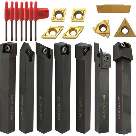 La Barre D'Alesage De Support De Carbure Insere Avec Des Cles, 21Pcs (1/5)