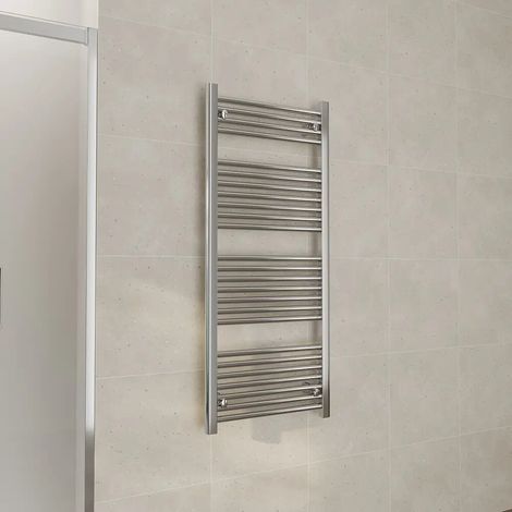 Radiateur sèche serviettes chromé 1200x500 entraxe 450 Antares (1/4)