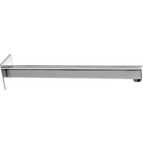 Braccio Doccia Bossini 30 cm a Parete Cromo Quadrato H69000G000308 Cromo (1/2)