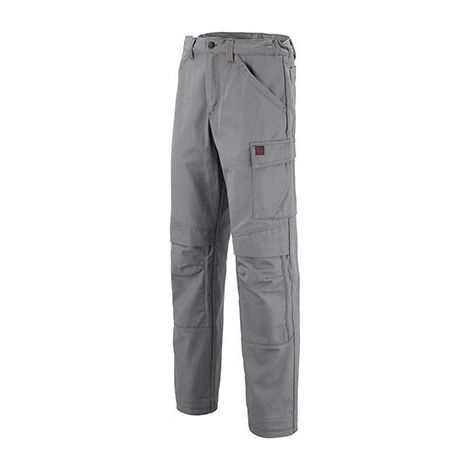 PANTALON BASALTE COTON/POLYESTER MINERAL GRIS XS - FR(36-38) (1/3)
