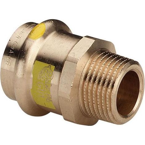 Raccord 18x3/4 mâle pour gaz Profipress Viega (1/3)