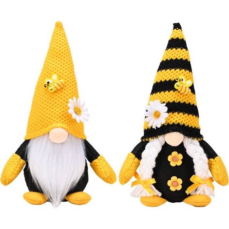 Bambole Rudolph pasquali lavorate a maglia, 2 pezzi – Decorazione stagionale (1/4)