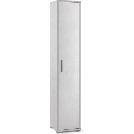 Armadio 1 Anta 39x199x41 cm Ossido Bianco (1/2)