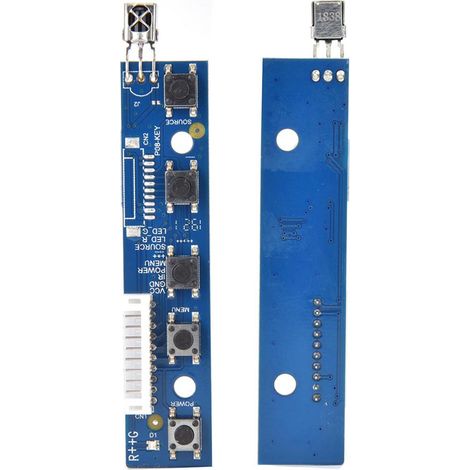 Carte de commande HDMI VGA 2AV inversée pour moniteur LCD 7 pouces AT070TN92 800x480 (1/5)
