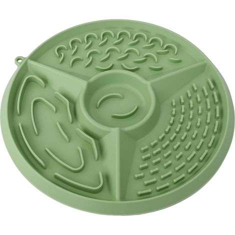 Anti Glutton Cat Bowl with Non-Slip Suction Cup, Anti Glutton Small Dog Bowl Easy to Clean, Anti Glutton Dog Bowl Food Silicone (1 Piece) (1/5)