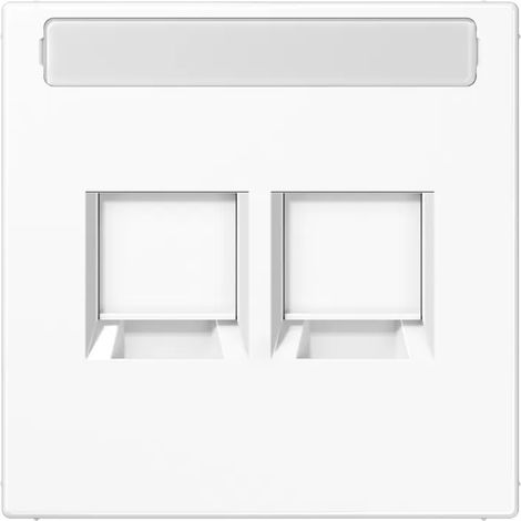 Placca di finitura Jung ls1969-2naweww termoplastica bianco modulare