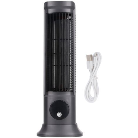 Desktop-Turmventilator, professionell, effizient, leise, 3 einstellbare Stufen, flügelloser Ventilator, für Schlafzimmer, Büro, Zuhause (1/5)