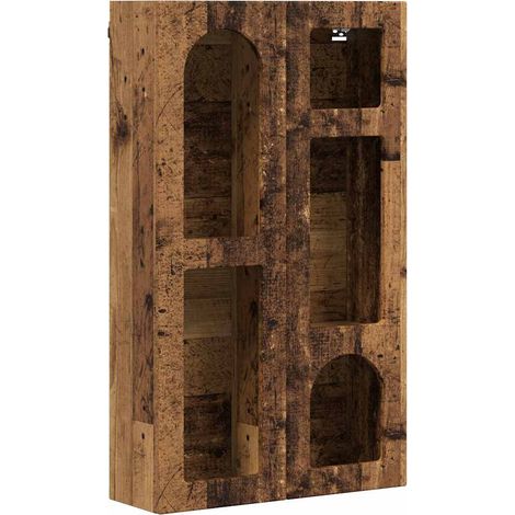Maison Exclusive - Armadio pensile con lo scaffale Legno vecchio 59 x 20 x 100 cm