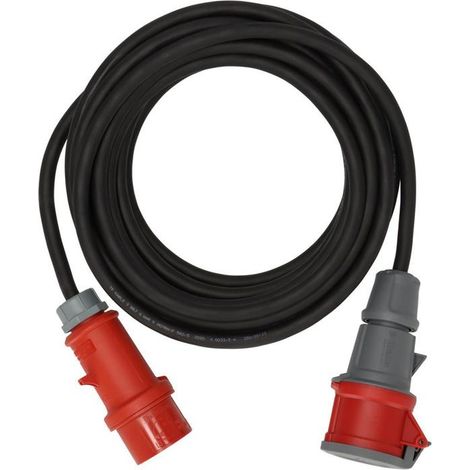 Brennenstuhl 1169370100 Alargador eléctrico 16 A 10 m negro (1/4)