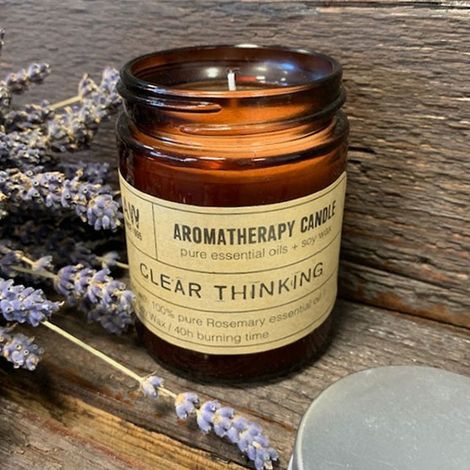 Bougie de soja aromathérapie 200g - Clear Thinking- Vendu par 1 (1/4)