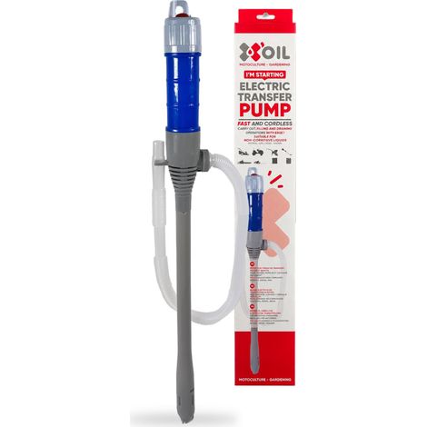 Pompe électrique Pour Remplissage Ou Vidange D'un Contenant. Compatible Tous Fluides Non Corrosifs (pétrole, Kérosène, Eau). Fon