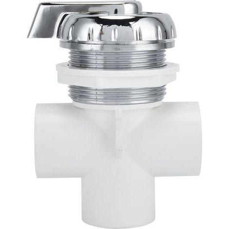 Convertisseur de Trous, Convertisseur de Sortie de Spa pour Piscine à économie d'eau Baignoire de Massage Convertisseur à Double Trou Inverseur d'eau de Spa 11x8.5x4cm (1/5)