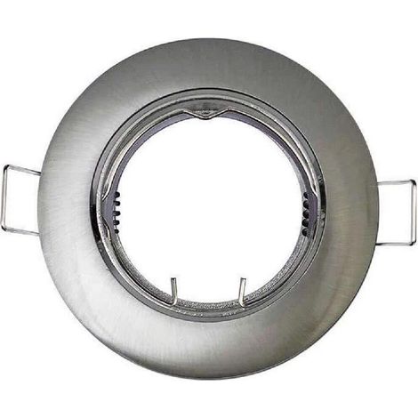 Anello per faretto alogeno oscillante EDM - Nichel opaco - Diametro 8,4cm (1/3)
