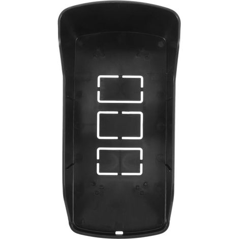 Coque protection accès 23,5x11,5x8 cm, résistante intempéries, pour empreintes/sonnettes extérieures (1/5)