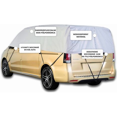Halbplane für einen Van L Auto Persenning Practic 3 Lagen