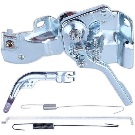 Ensemble Manette pour Moteur Honda GX160 GX200 GX140 168F 5.5/6.5HP, Manette Gaz + Bras Régulateur + Tige Régulateur + Régulateur Printemps + Printemps 5 in (1/5)