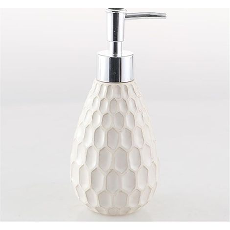 Distributeur de savon blanc pour liquide vaisselle, shampoing et lotion-AquaForge (1/5)