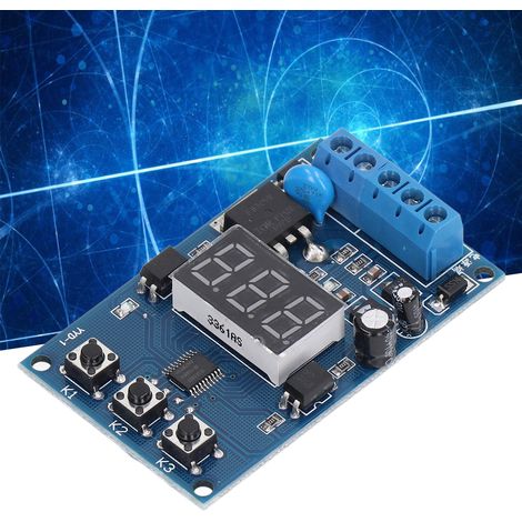 Carte de commande MOSFET remplaçant le module relais 12-24 V, interrupteur de temporisation cyclique E7A4 (1/5)