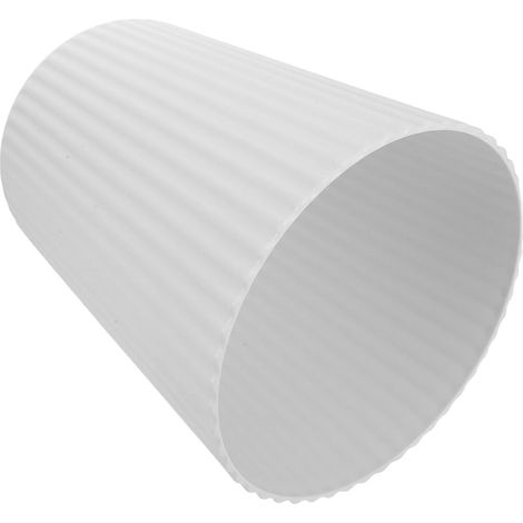 Poubelle Ronde Blanche pour Salle de Bain Petite Corbeille à Plastique Poubelle Compacte pour Maison (1/5)