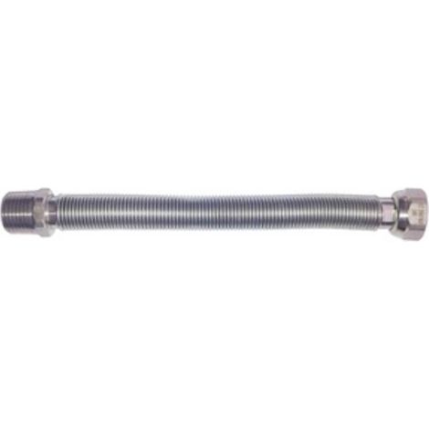 RACCORDO INOX ESTENS ACQUA 1/2 MAS/FEM 200-400MM