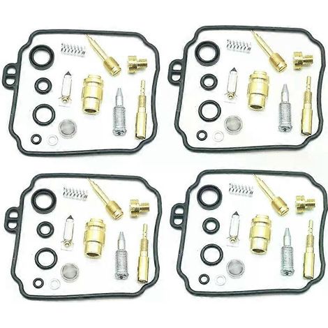 Kit de réparation de carburateur pour YAMAHA Royal Star XVZ13 XVZ1300 XVZ 13 1300 A AT LT 96-00 : flotteur, gicleur principal, gicleur de ralenti, membrane à dépression (4 jeux) (1/3)