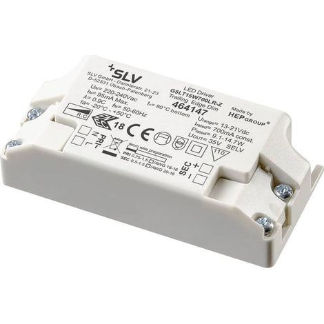Alimentation LED 14,7W 700mA dimmable (464147)