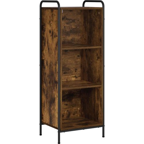 Book Cabinet 43 x 33 x 111 cm Engineered Wood Smoked Oak vidaXL (1/5)