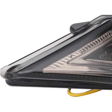 Feu arrière LED moto haute luminosité, clignotant fumé DC12V pour Kawasaki Z1000/ZX-10R Ninja 400 (1/5)