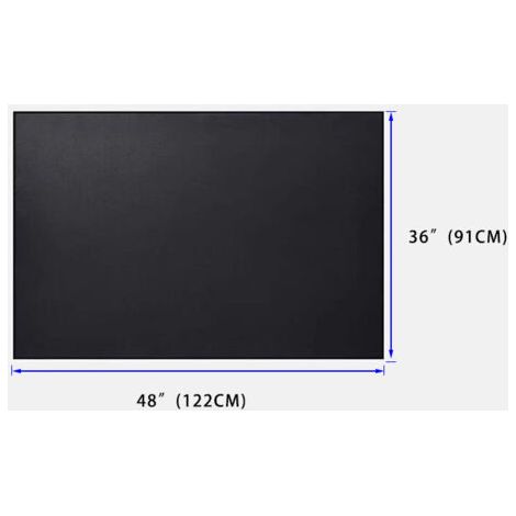 Tapis de gril, protection de sol, base antidérapante, lavable, 122 x 91 cm, anthracite (1/5)