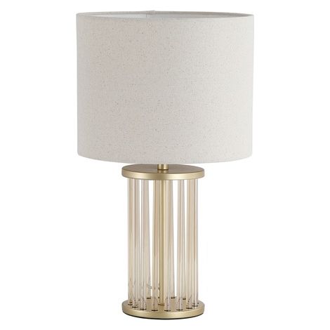 Lampe de table Swizzle champagne avec capuche - EU55623CP (1/2)
