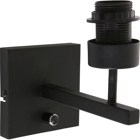 Steinhauer - lampada da parete - Stang - nero - metallo -