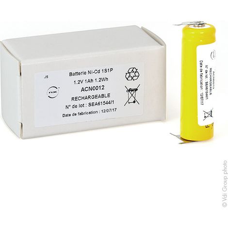 NX - Accu NiCd 1x AA 1S1P 1.2V 1000mAh CI 2- (1/3)