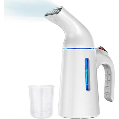 Tragbarer 700-W-Dampfglätter mit automatischer Abschaltfunktion und 120-ml-Wassertank für effizientes Dampfglätten von Kleidungsstücken. (1/5)