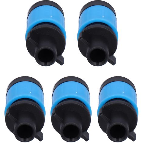Lot de 5 buses d'atomisation réglables pour arrosage automatique et micro-irrigation, idéales pour les outils de jardinage.