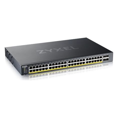 Zyxel XGS1935-52HP Gestito L2/L3 Gigabit Ethernet 10/100/1000 Supporto Power over Ethernet PoE (1/4)