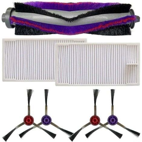 FENOPLASTICAUlisemKit de brosse latérale pour aspirateur Midea M9 Performance de nettoyage optimale, robuste et durable, facile à installer (A) (1/4)