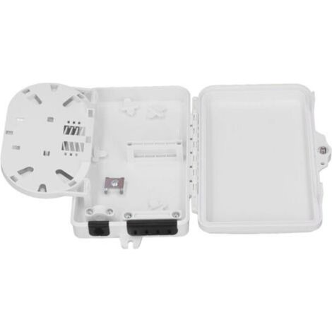 Boîte de Distribution de Fiber, 4 cœurs IP65 étanche, Terminal optique à montage mural, pour intérieur et extérieur (1/5)