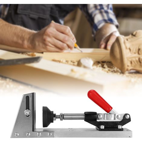 Guide de perçage biaisé pour trous de poche - serre-joint menuiserie avec accessoires outil à bois (1/5)