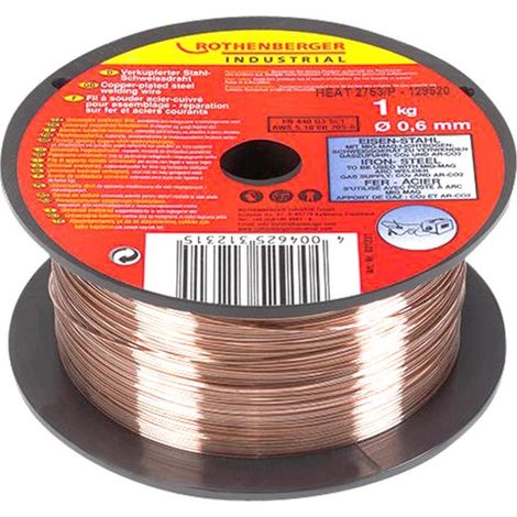 Rothenberger Industrial Schutzgas-Schweißdraht 0,6mm/1kg (1/2)