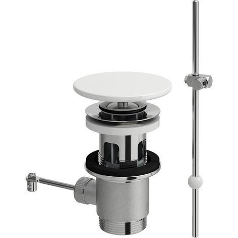 Robinet de vidange KARTELL à tirette noir LAUFEN