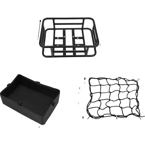 Base de carga, material resistente, amplio espacio de almacenamiento, color negro. (1/2)